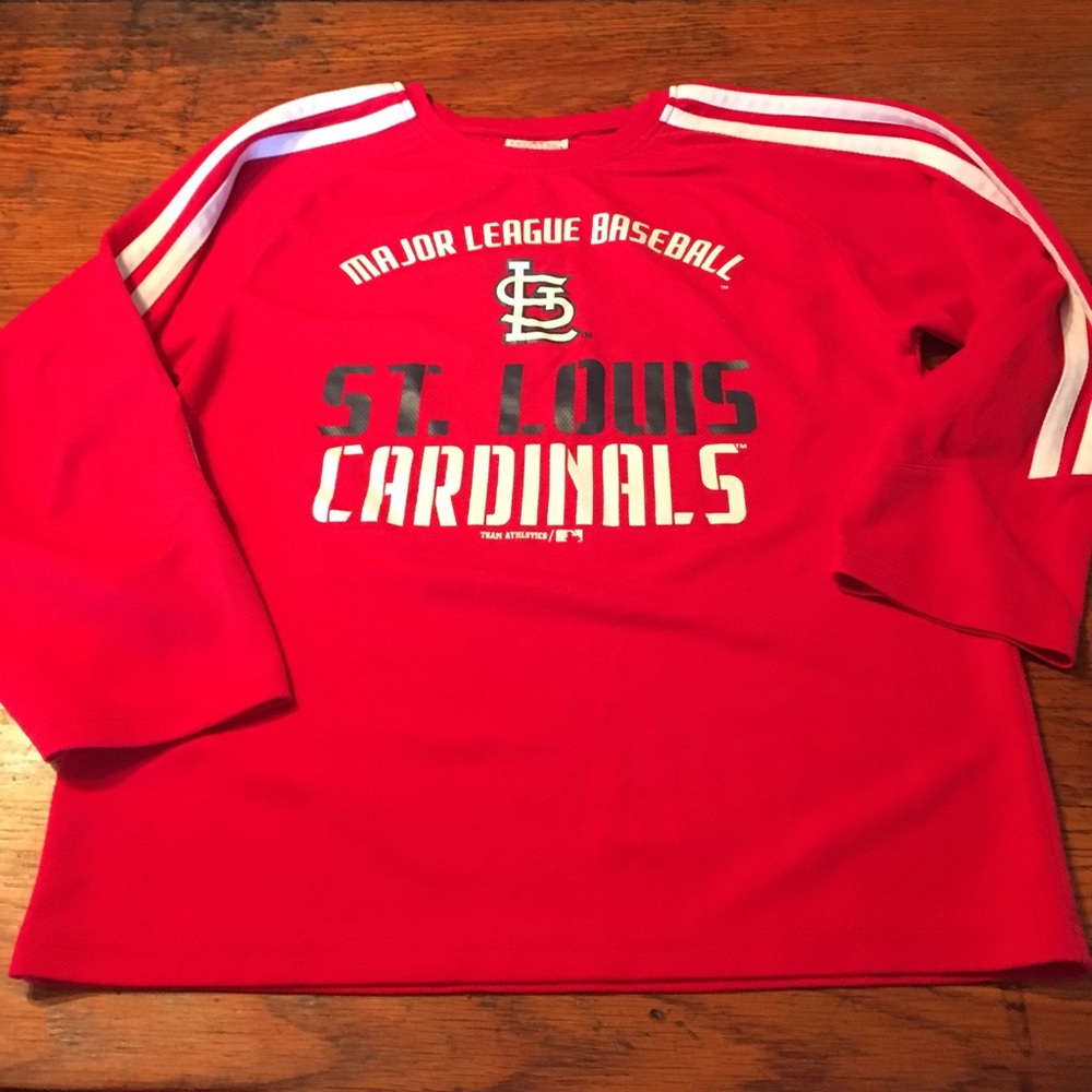 St. Louis Cardinals size large boy’s jersey.